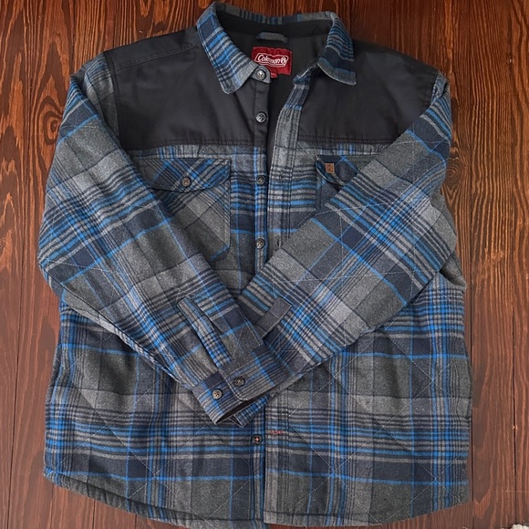 Coleman Other - COLEMAN DIAMOND QUILTED SHIRT JACKET